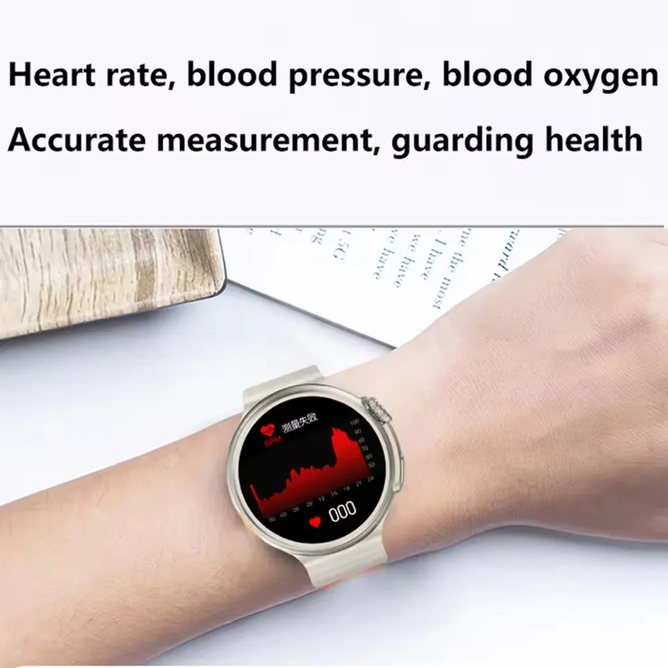 2025 Horloge Ultra 9 Smart Watch Heren GPS Bluetooth Oproep Gezondheidsmonitor Smartwatch Draadloos opladen Sportarmband voor Android IOS