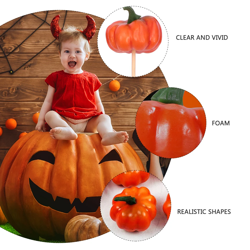 

Mini Pumpkin Materials Imitation Simulation Pumpkin For Diy Bouquet Decor Halloween Party Wedding Decoration Craft Supply