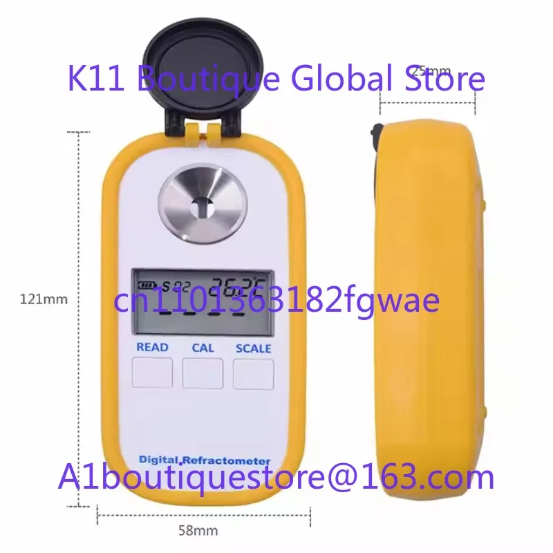 0-51% Electronic Digital Hydrogen Peroxide Concentration Meter Portable H2O2 Concentration Tester