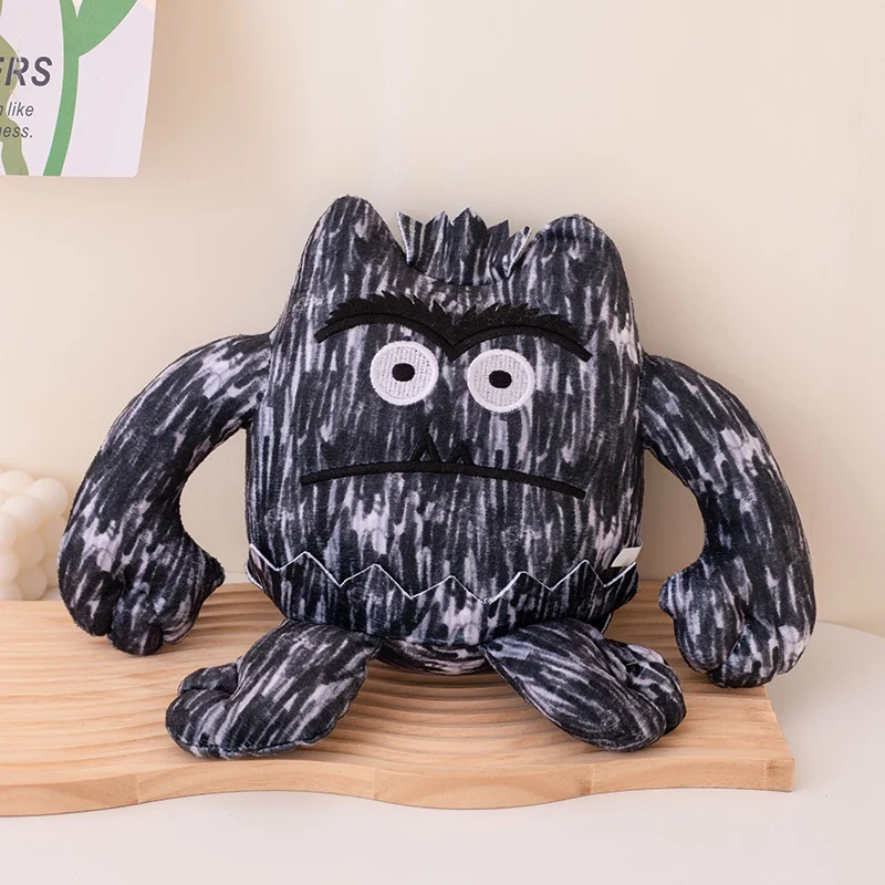 15/25Cm 7 Stuks Kawaii Kleurrijke Monster Pluche Pop Met Uitdrukking Monster Plushie Knuffel Voor Jongens En Meisjes Verjaardagscadeaus