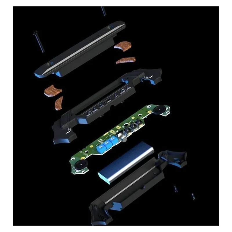 Ingenious-DOUBLE X2 لاقط الصوت اللاسلكي مع ميكروفون الاستقبال 30 متر نقل للجيتار الصوتي 80-120 مللي متر