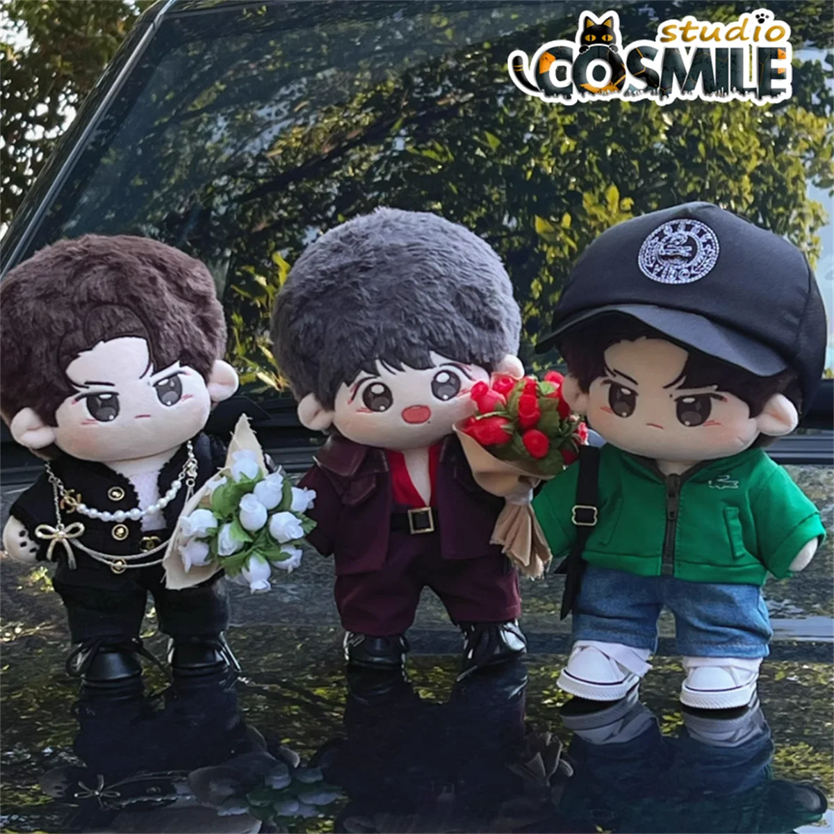 

The Untamed Xiao Zhan Wang Yibo Fashion Suit Stuffed Plushie 20cm Plush Doll Body Clothes GG May