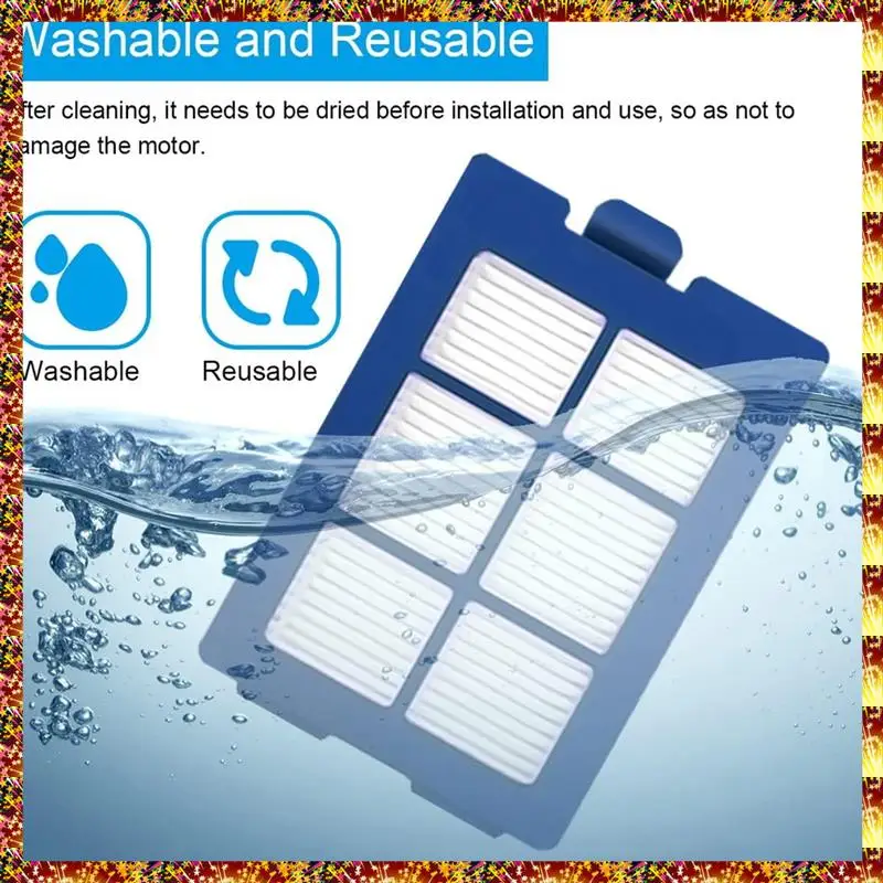 1 مجموعة استبدال أجزاء ل Eufy Robovac X8 الهجين جهاز آلي لتنظيف الأتربة مرشحات HEPA الجانب فرشاة ممسحة القماش استبدال أجزاء