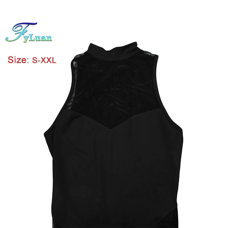 Summer Sexy Black Mesh Perspective Vestidos Jumpsuit Women's Sleeveless Slim Fit Bodycon Jumpsuits Ladies Cocktail Prom Overalls