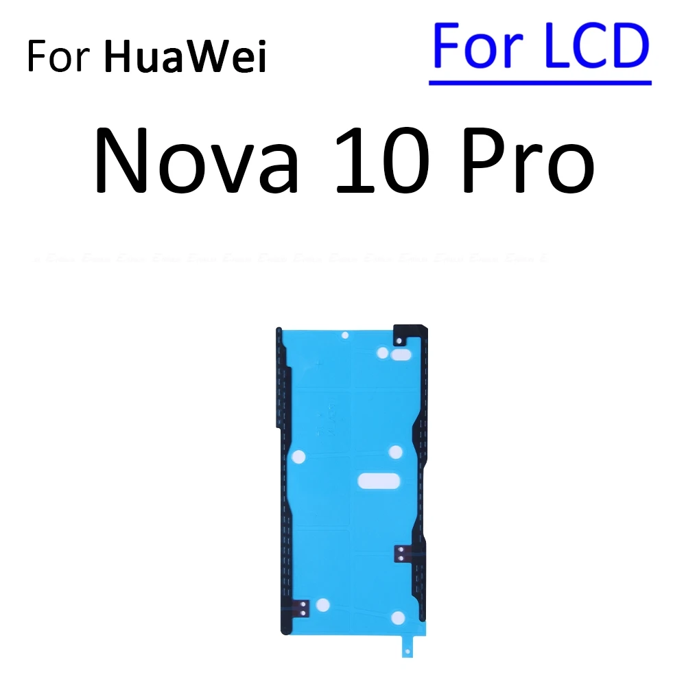 Front LCD Display Screen Adhesive Back Cover Rear Sticker Glue Tape For HuaWei Nova 9 10  Pro SE 10z Y90 Replacement Parts