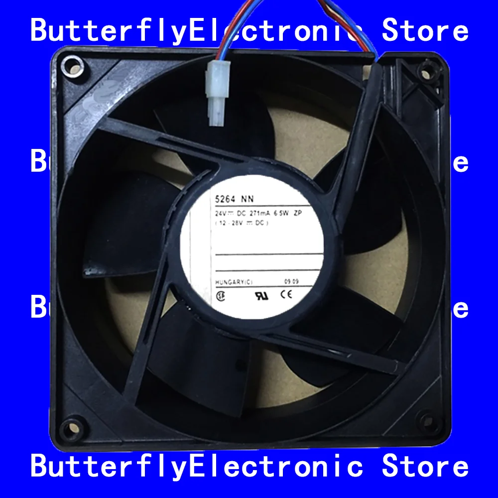 

NEW ORIGINAL 5264NN 5264 NN 24VDC 6.5W COOLING FAN 12738 127*127*38MM
