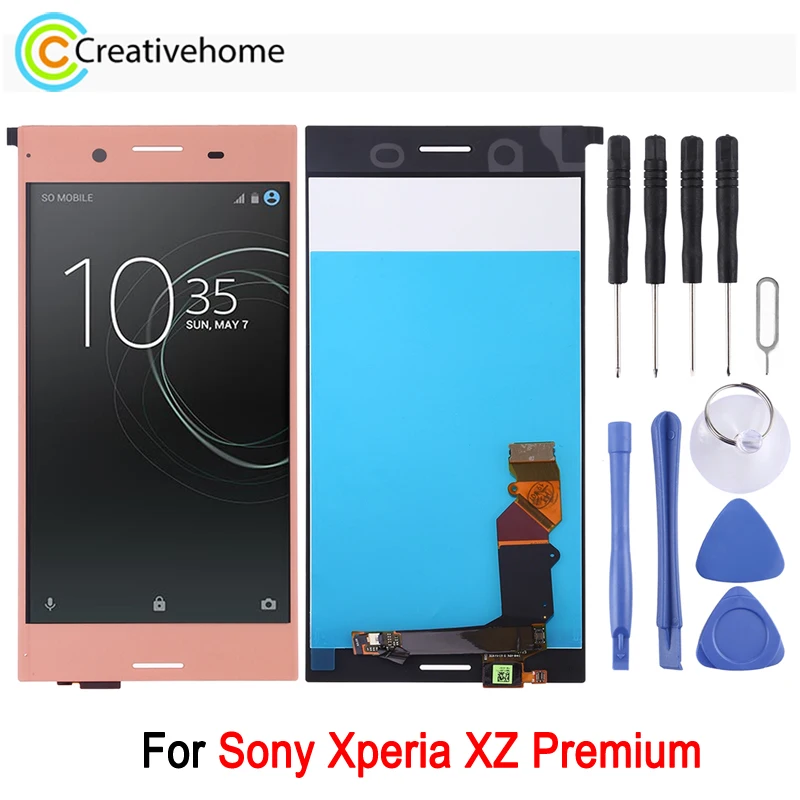 OEM LCD Screen For Sony Xperia XZ Premium Phone Display with Digitizer Full Assembly Replacement Part