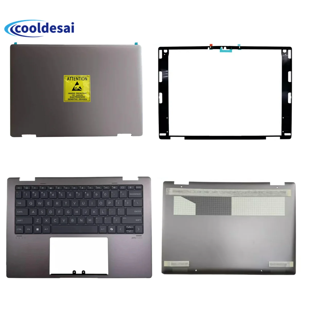 NEW For HP ENVY 2-in-1 X360 14-FA 14-FCTPN-C173 Cover Palm Rest Keyboard Shell A B C D Shell AM900000421