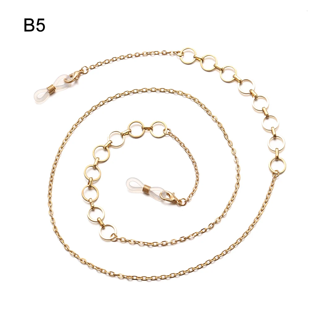 

Women Men Necklace Mask Lanyard Beaded Eyeglass Straps Pearls Sunglasses Chain Glasses Chains Mask Holder Strap