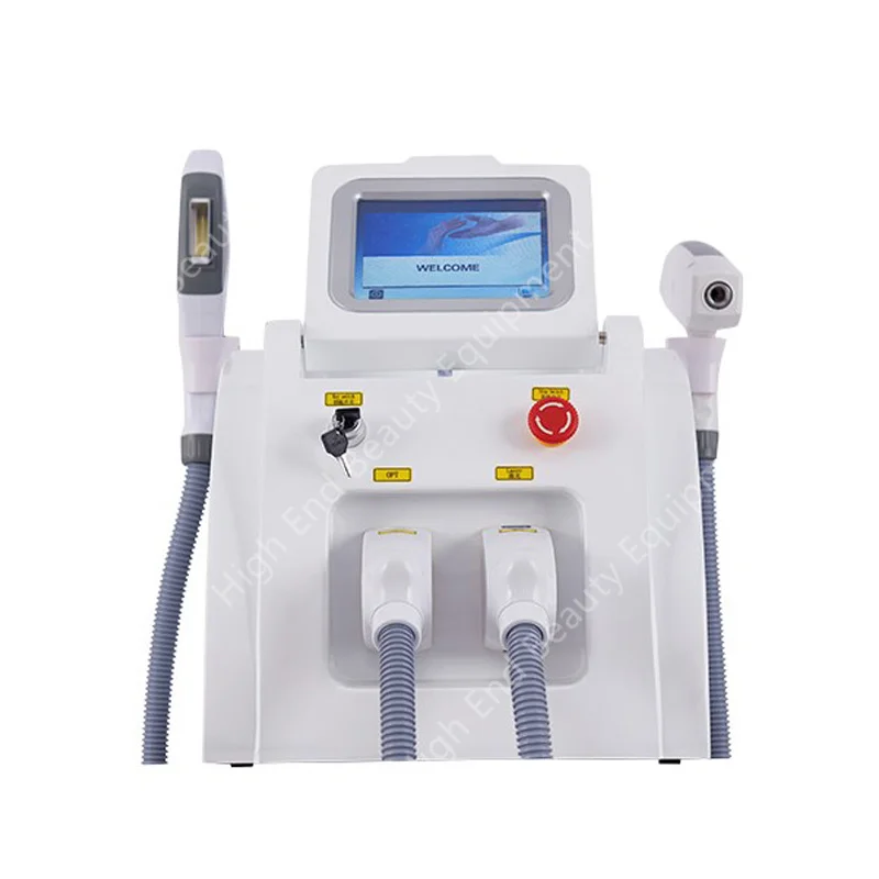 Professional Laser Hair Tatoo Removal Machine IPL OPT Picosecond 2 In 1 Laser Device Multifunction Beauty Machine Ice Painless