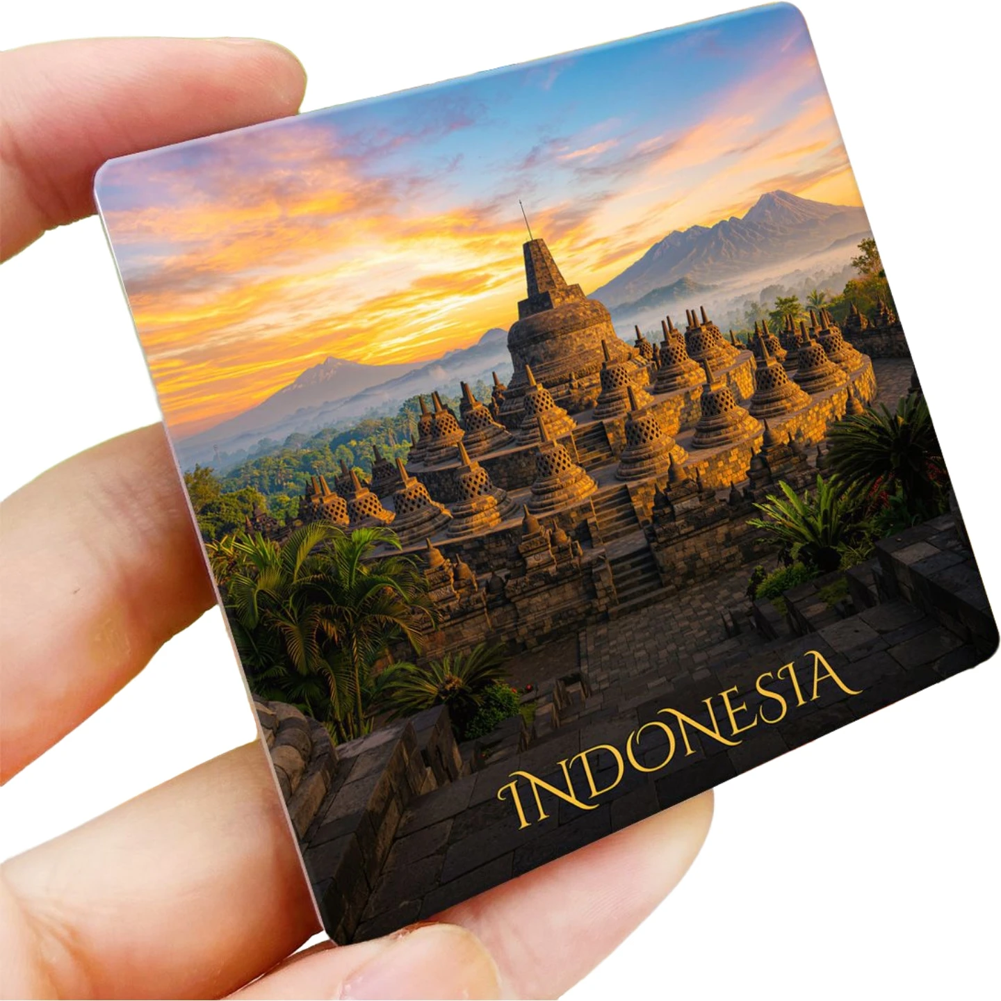 Indonesia Ceramic Fridge Magnets Tourist Souvenirs Decoration Articles Handicraft