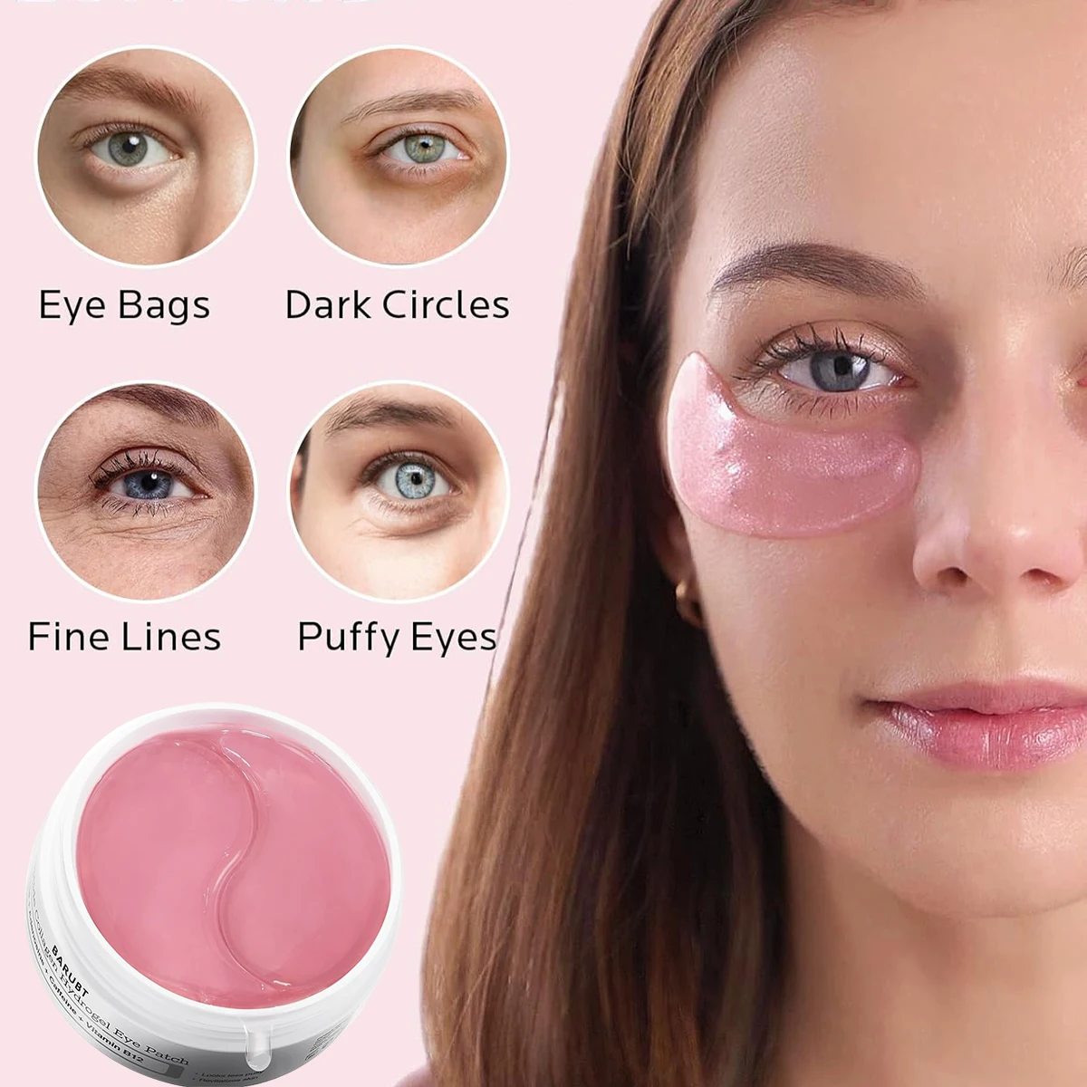 바루브트 콜라겐 하이드로겔은 섬세한 눈가 피부를 탄력있 - Collagen Eye Patch 리뷰 및 가격