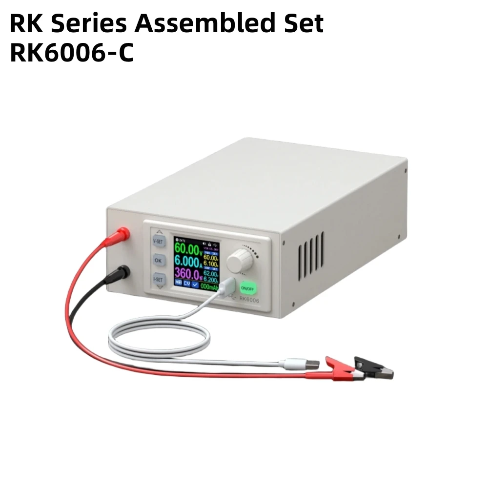 RK6006-C 60V 6A 4 Digit Adjustable AC To DC Step Down Voltage Bench Power Supply Module