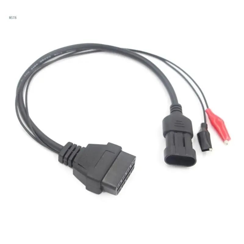 

3 Pin to 16Pin Connector Diagnostic Tool For Car OBD2 Cable Cord Dropship