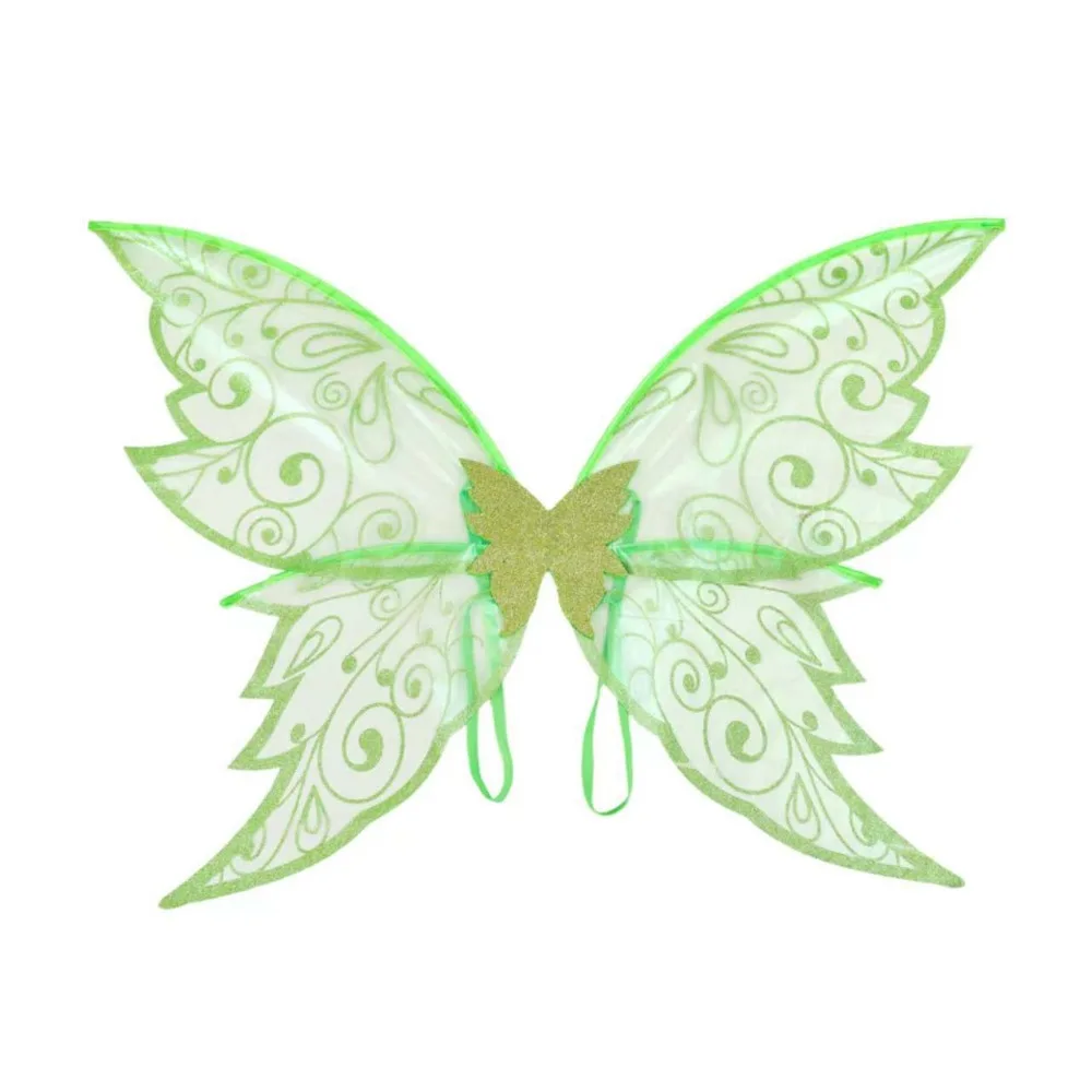 

Fancy Butterfly Fairy Elf Wings Back Decoration Dress Up Halloween Cosplay Party Props Fairy Wand Sparkling Costume Wings