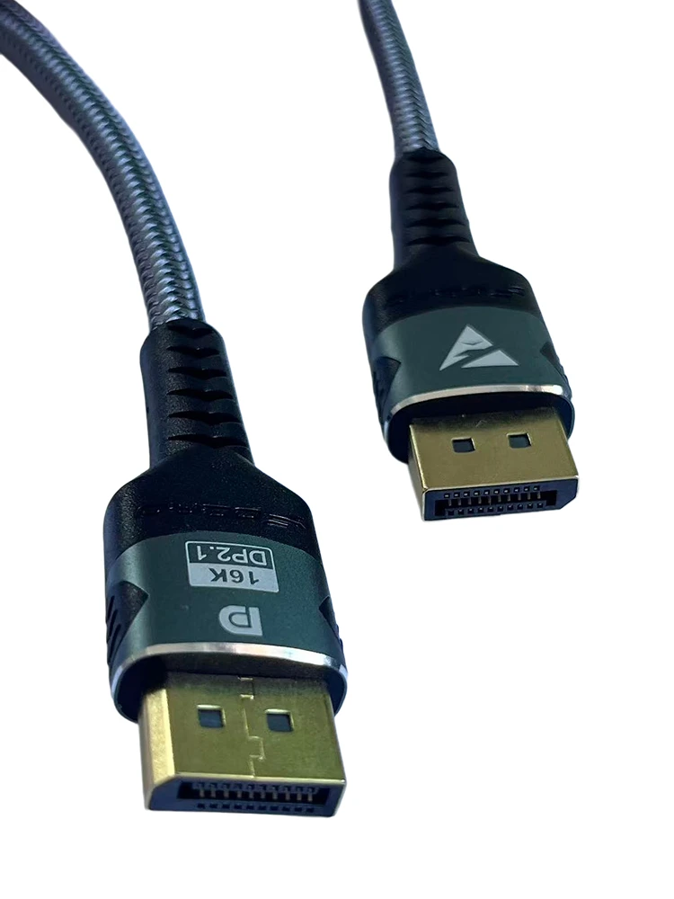 16K DP 2.1 8K @ 120Hz 4K @ 240Hz 32Gbps HDR vidéo Audio Displayport câble Port d'affichage pour ordinateur portable TV Xbox projecteur moniteur de jeu