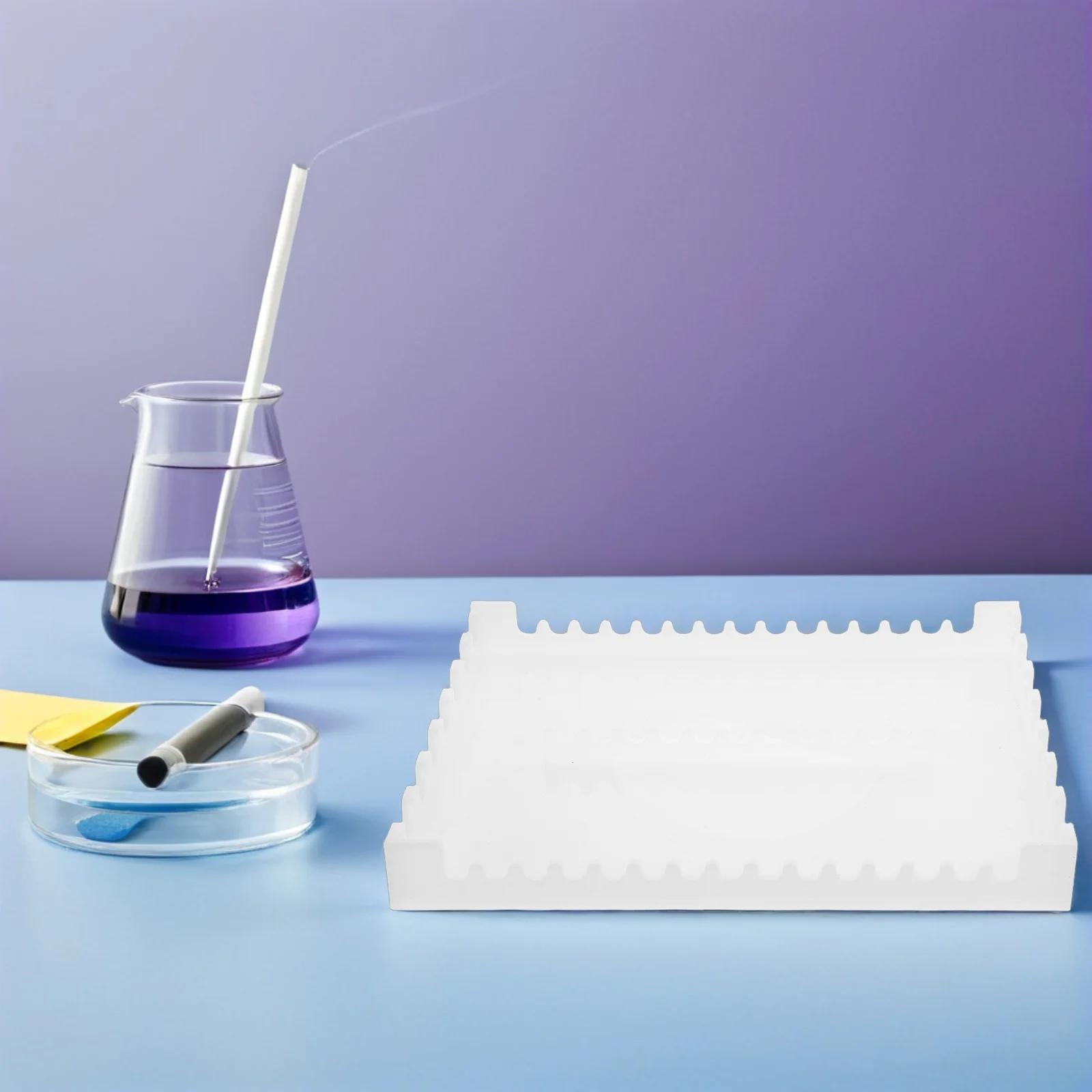 Acrylic Transparent Pipette Stand Sample Racks Lab Drying Rack Test Tube Organizer Multipurpose Serological Pipet