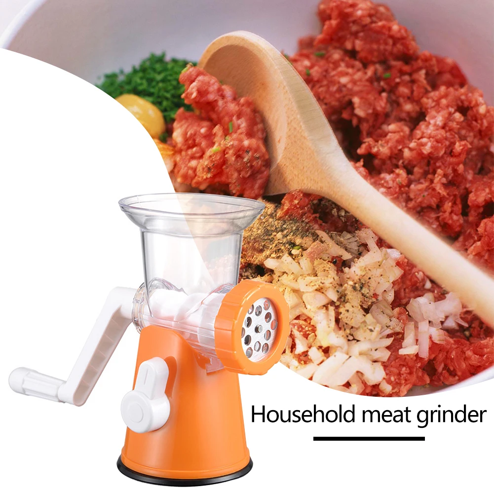 

Stainless Steel Meat Grinder Manual Fruit Vegetable Chopper Mincer Pasta Maker Crank Household Kitchen Cooking Tools