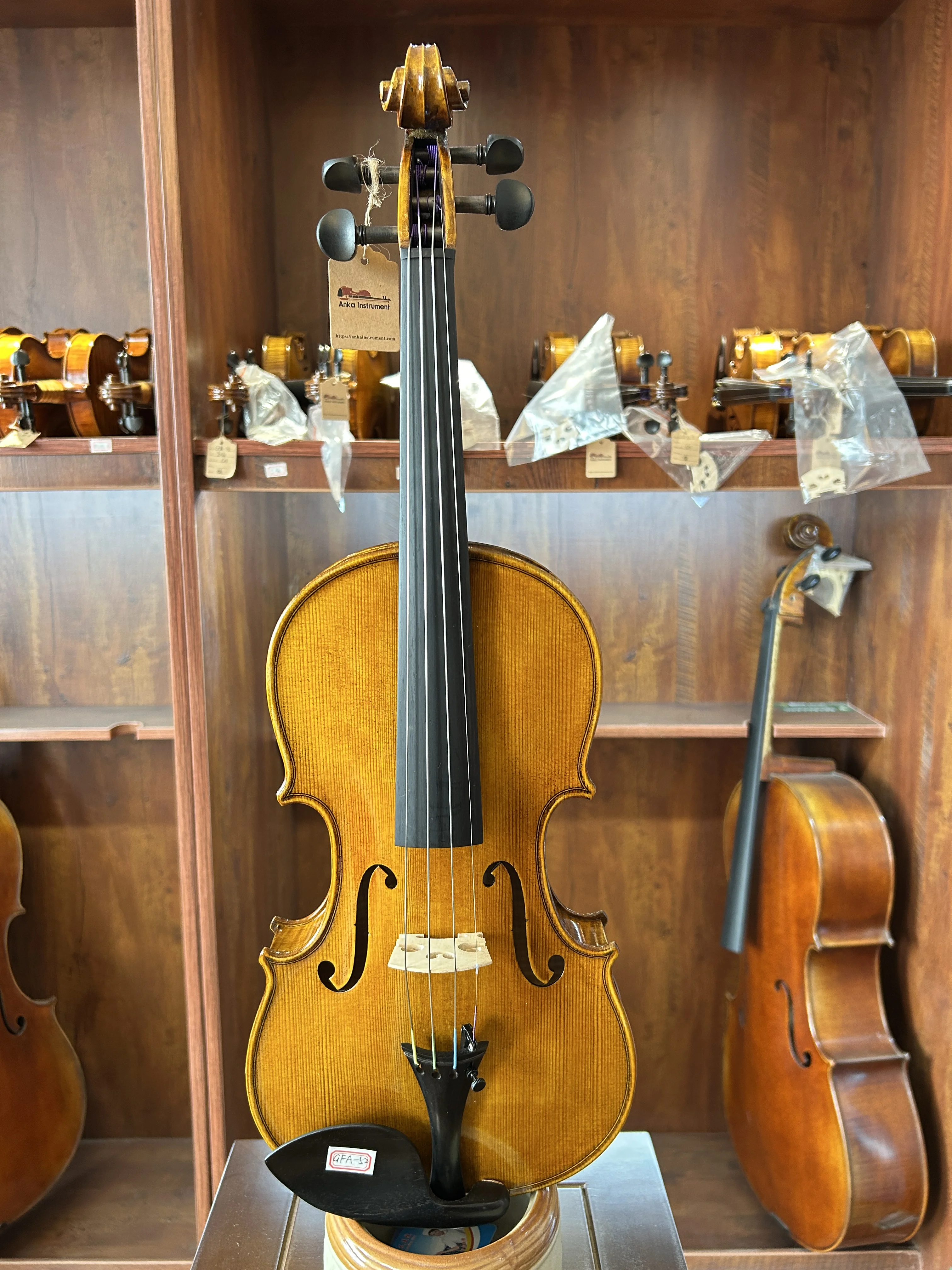 Professional Violin Stradivari Model Yellow Violin 1715 with rich Sound Violin 4/4 바이올린 كمان Vionlin Musical Instrument GFA-52