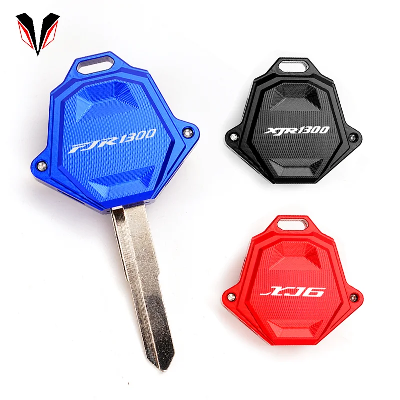 

For Yamaha FJR1300 A FJR 1300 XJ6 N XJ6N Diversion xjr1300 Motorcycle Accessories Decoration Key Cover Case Shell Keyring