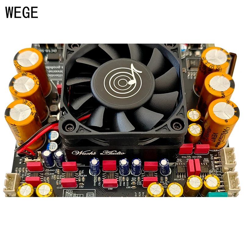 WEGE ZK-AS21P 300Wx2+600W 2.1 Channel BT Digital Power Amplifier