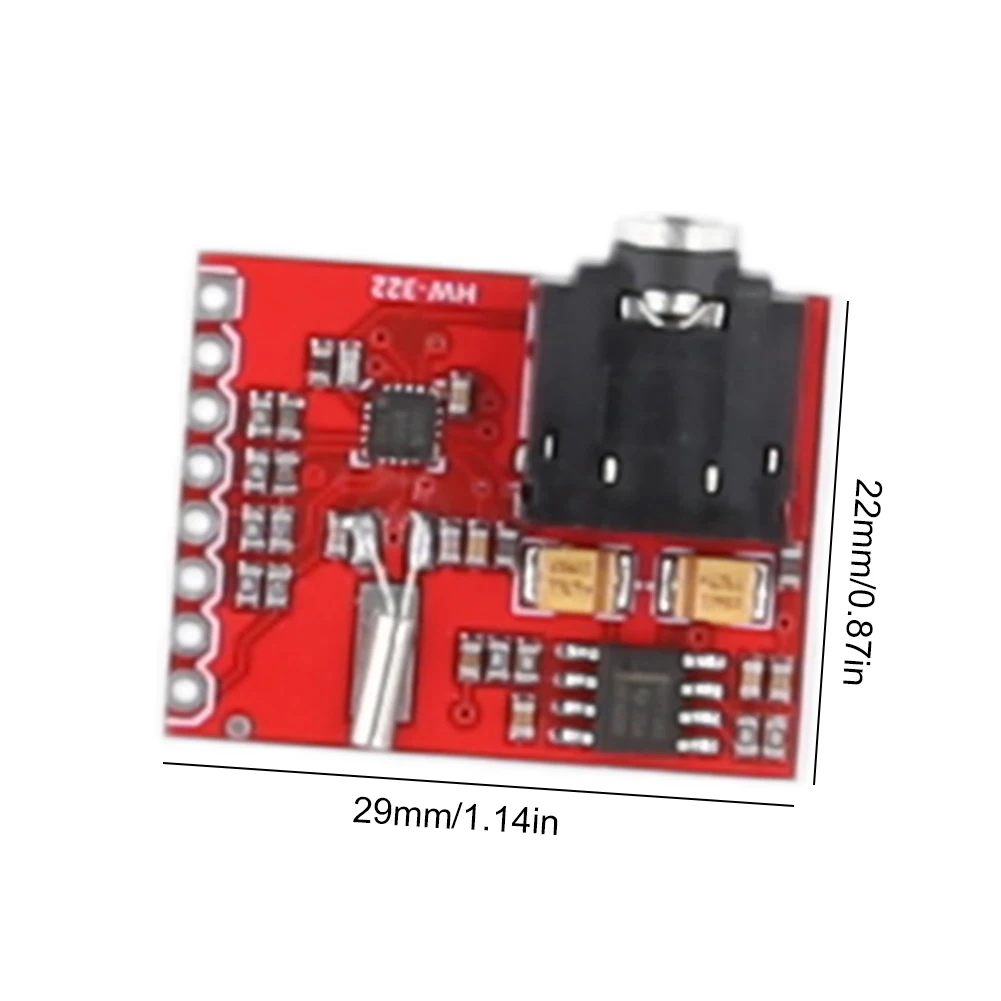 Si4703 RDS FM Radio Tuner Evaluation Board Breakout Module With Pins Evaluation Breakout Module for Arduino