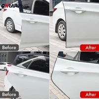5M Car Door Edge Sealing Strip Transparent PVC Scratch Protector Strip Anti-collision Stickers Door Anti-scratch Car Accessories 5