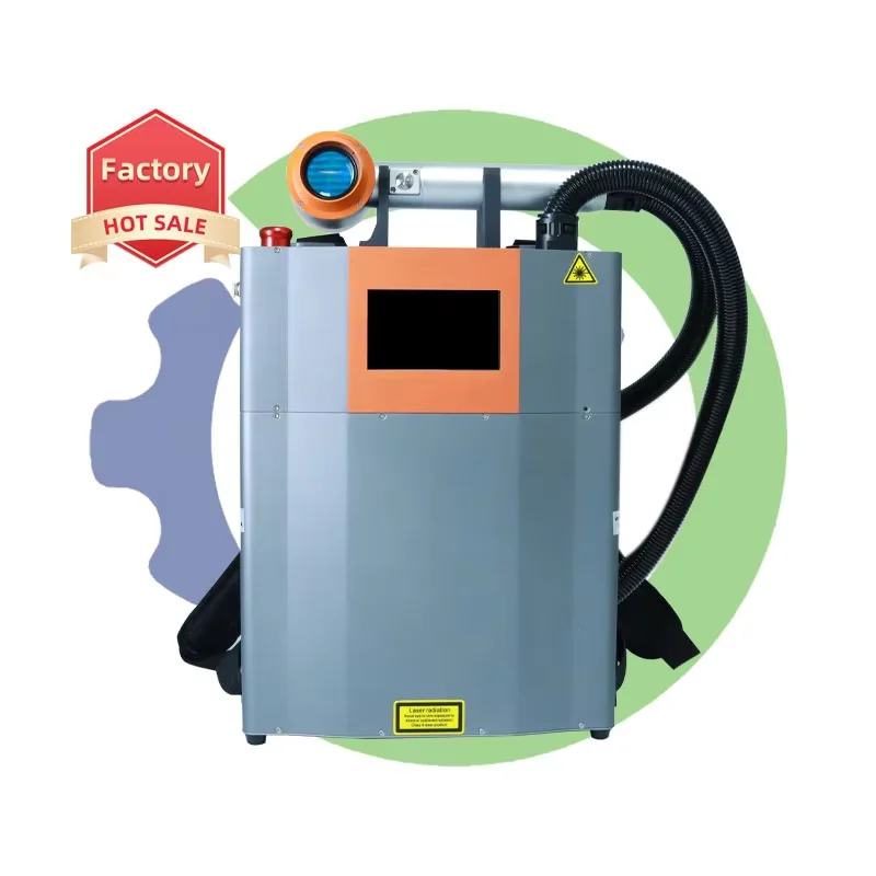 High Efficiency Fiber Laser Cleaning Machine Portable Laser Cleaning Machine 1000w 1500w 2000w 3000w for Rust Removal Machine