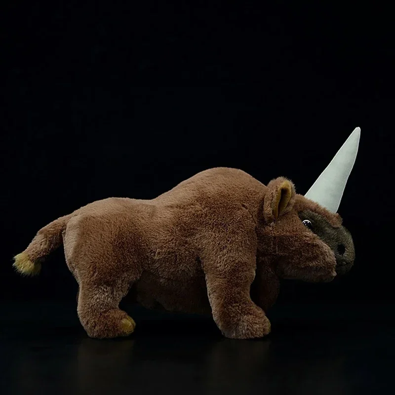 Likilike antigua bestia plistoceno criaturas Elasmotherium Sibiricum muñeca lindo juguete de peluche para niños regalo