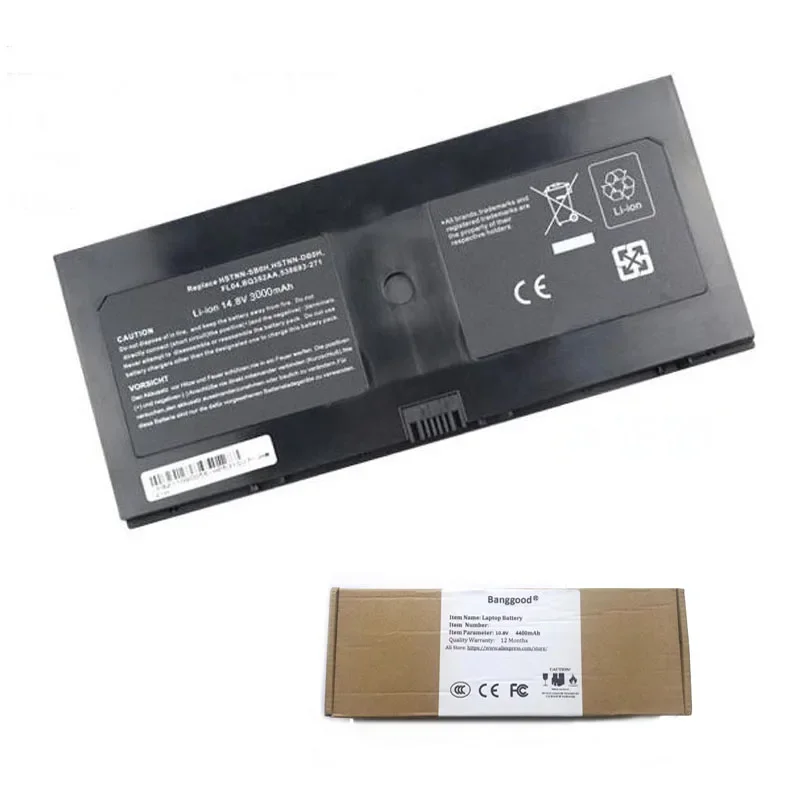 Banggood-بطارية كمبيوتر محمول ل HP ProBook ، 3000mAh ، 430 ، 5310M ، 5320M ، 538693-961 ، 580956-001 ، HSTNN-DB0H ، HSTNN-C72C