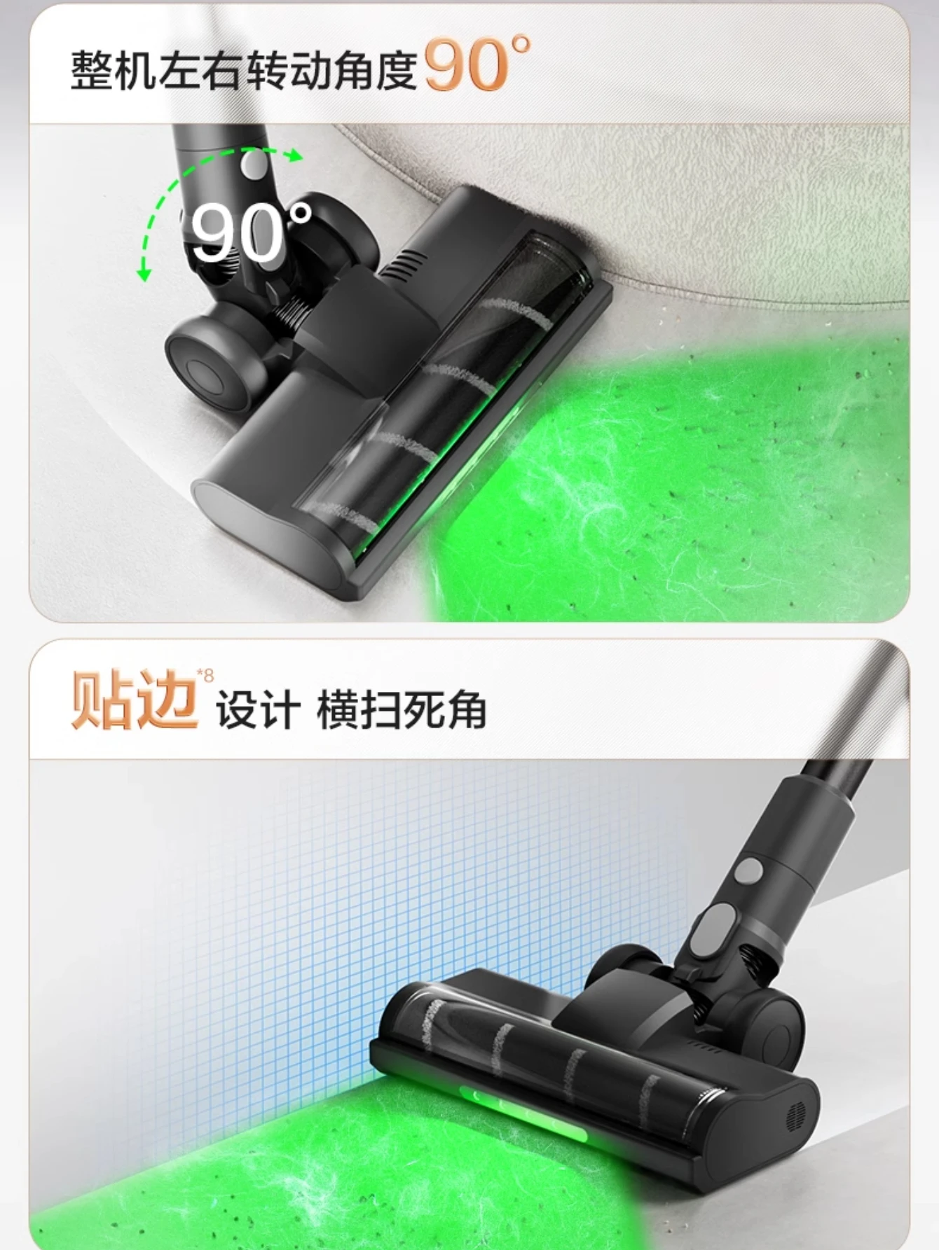 Supor wireless vacuum cleaner with high suction power, new handheld powerful vacuum cleaner for household use