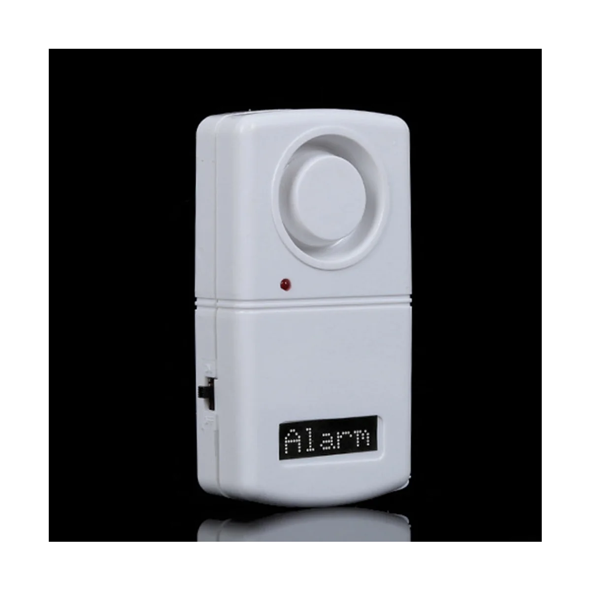 Detector de vibración de alta sensibilidad, alarmas de terremotos con iluminación LED, alarma eléctrica inalámbrica para puerta y coche