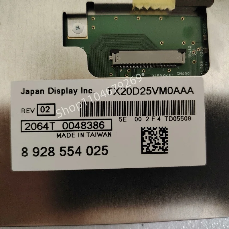 8-calowy ekran LCD TX20D25VM0AAA do nawigacji samochodowej