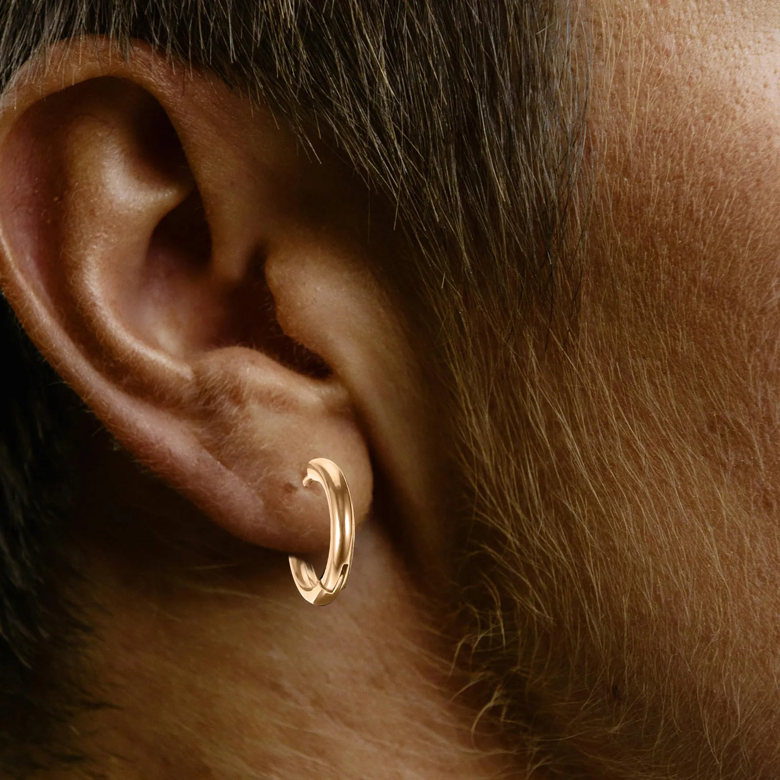 

4Pairs Stainless Steel Hoops Earrings Small Circle Earrings Casual Jewelry for Women Statement Earring