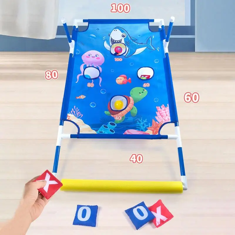 

Pool Toys Throwing Sandbags Throwing Toys Floating Swimming Board And Beach Ball Toss Games For Beach Backyard Garden