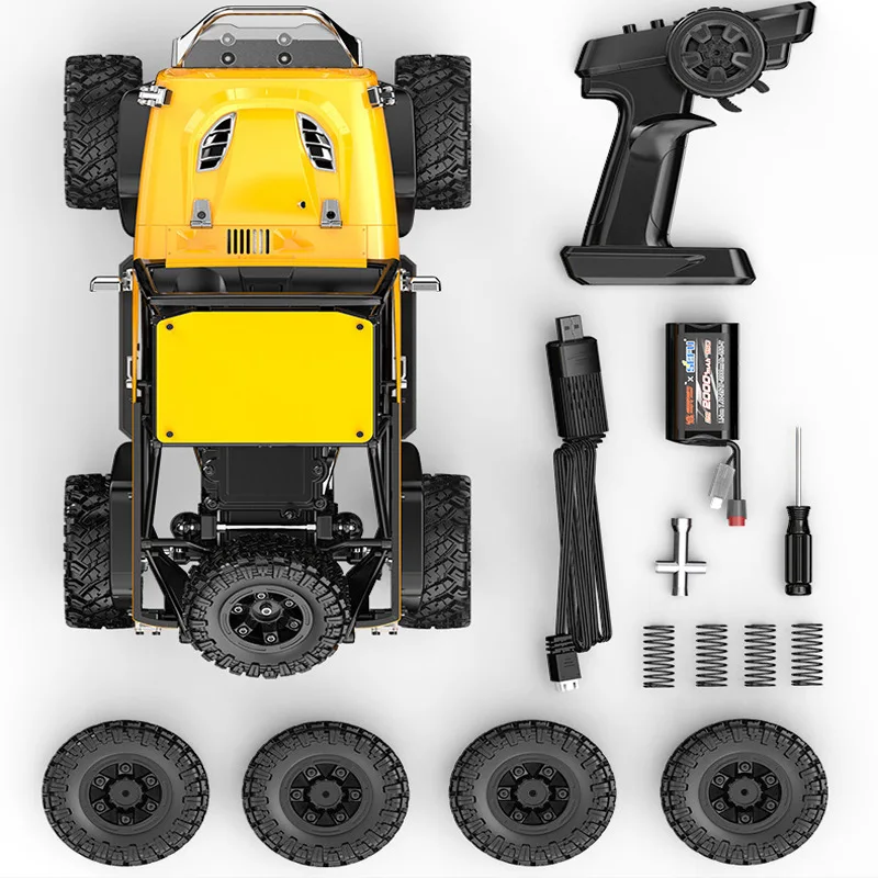 Meijiaxin H12y+Remote Control Car Sensory Brushless 1:12 Full Scale Large Climbing Off Road Vehicle Rc Model Toy Boy Gift