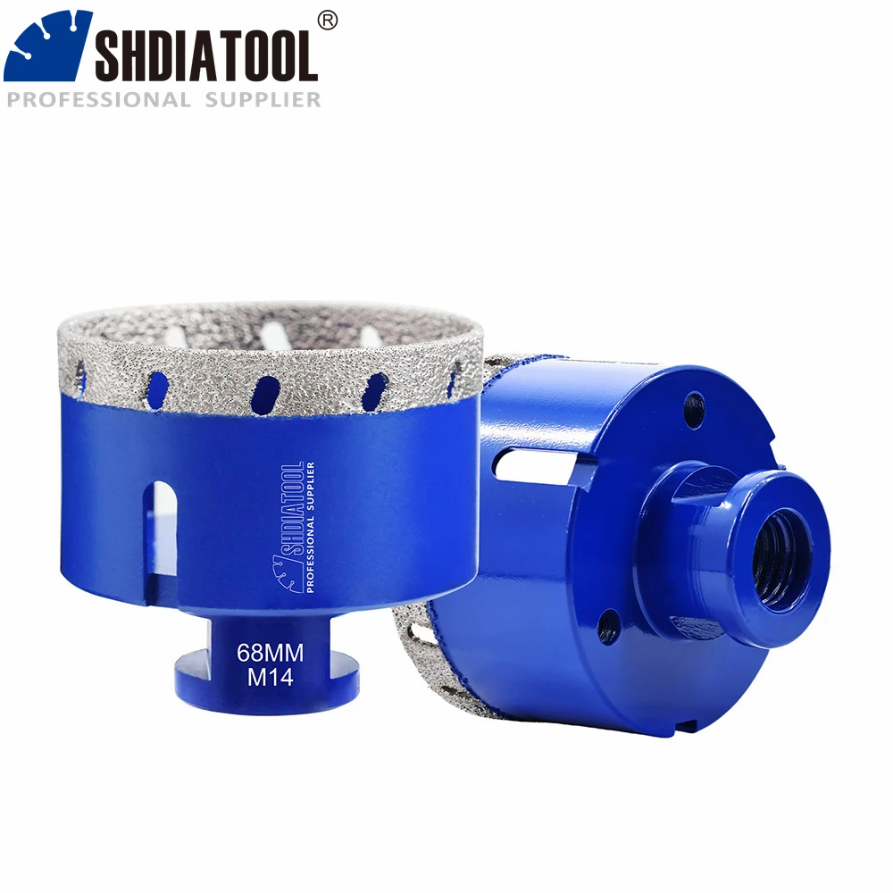 

SHDIATOOL Dia68mm Dekton Drilling Bits 1/2Pcs Multi Hole Hole Saw Opener For Marble Ceramic Tile Granite Drill Crown Core Bit