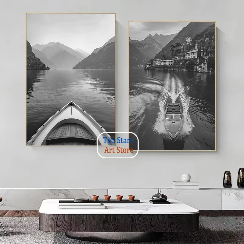 الرجعية حرس خمر أبيض وأسود كاليفورنيا شجرة النخيل ماليبو تصفح المشارك حائط لوح رسم صور ديكور المنزل فندق