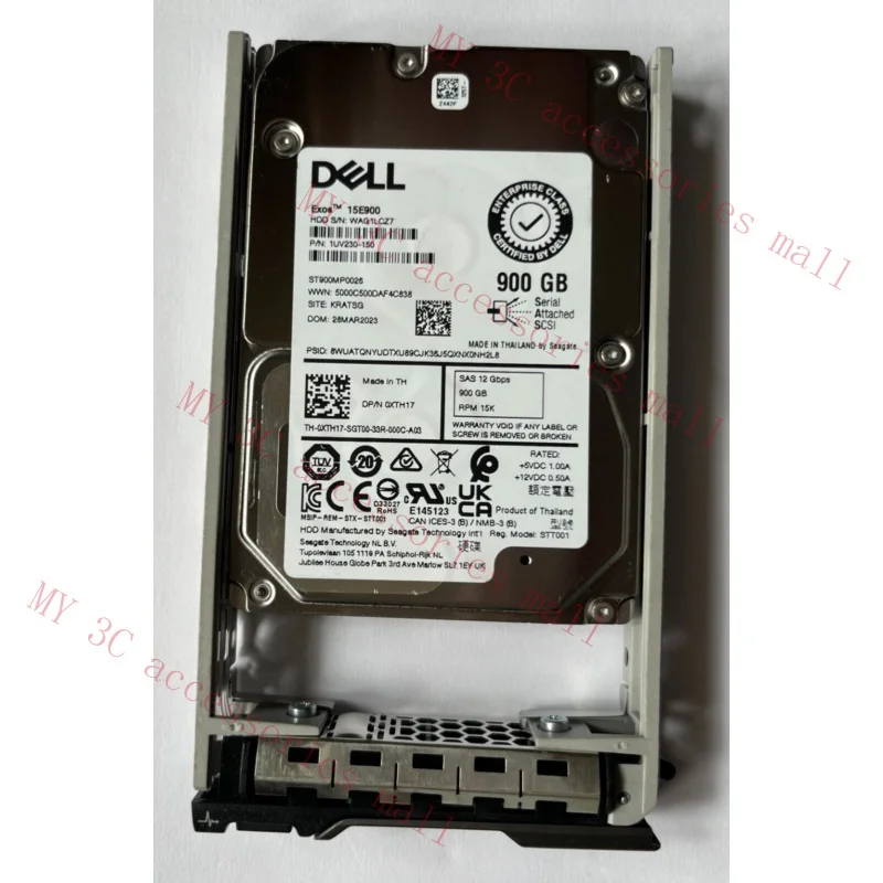 FOR DELL XTH17 SEAGATE ST900MP0026 900GB 2.5