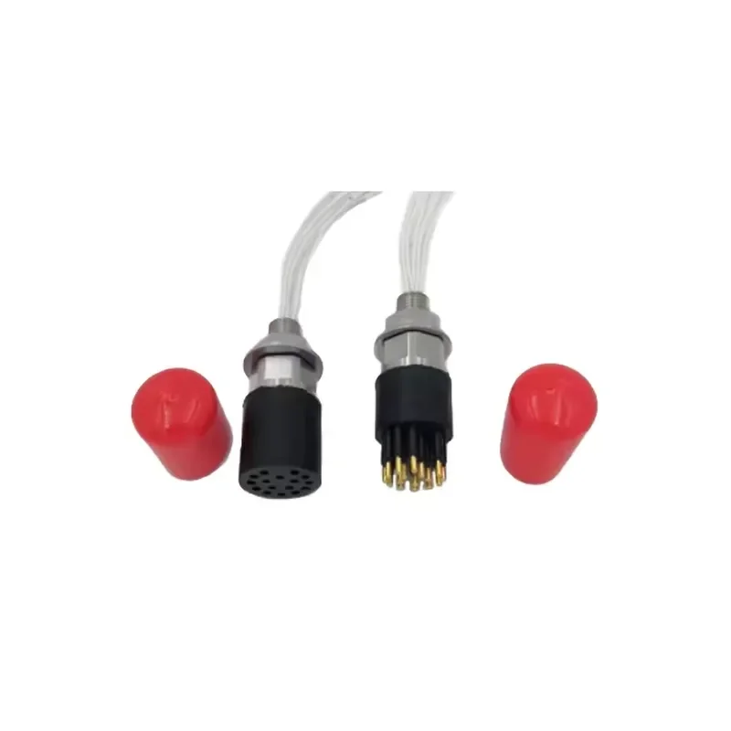 Waterproof Rov Connector 16 Pin Pluggable for 7000m Depth Copper & Stainless Steel Housing 12V 6A