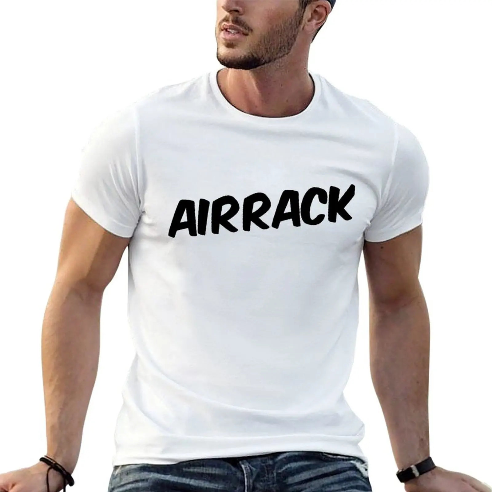Airrack Airrack T-Shirt t shirts for man pack white man t shirt luxury man graphic t shirt T-shirt