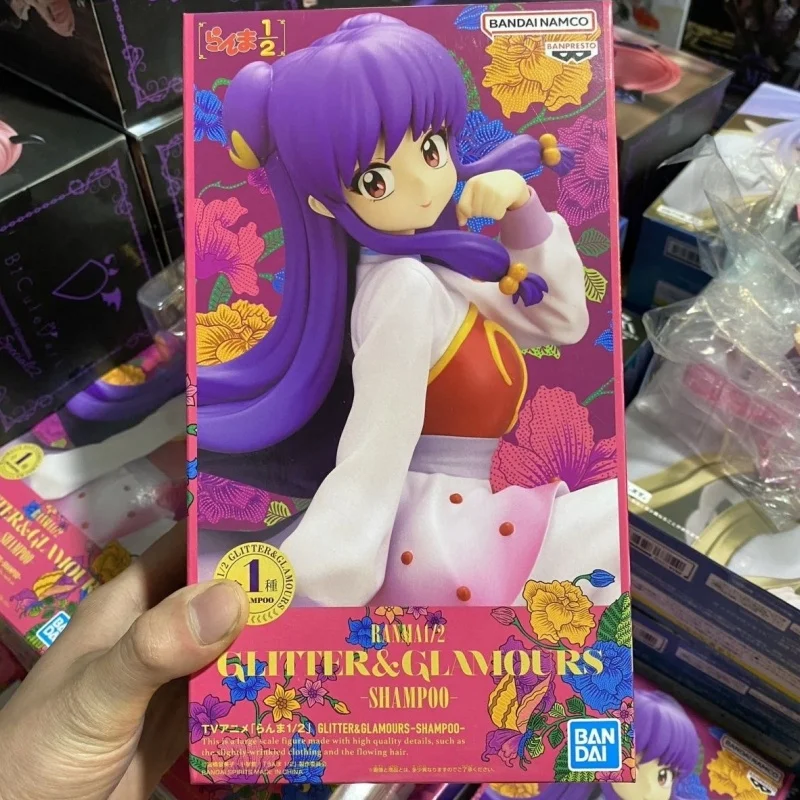 

В наличии Banpresto Glitter&Glamours Ranma 1/2 Шампунь Фигурка Аниме Модель Игрушки