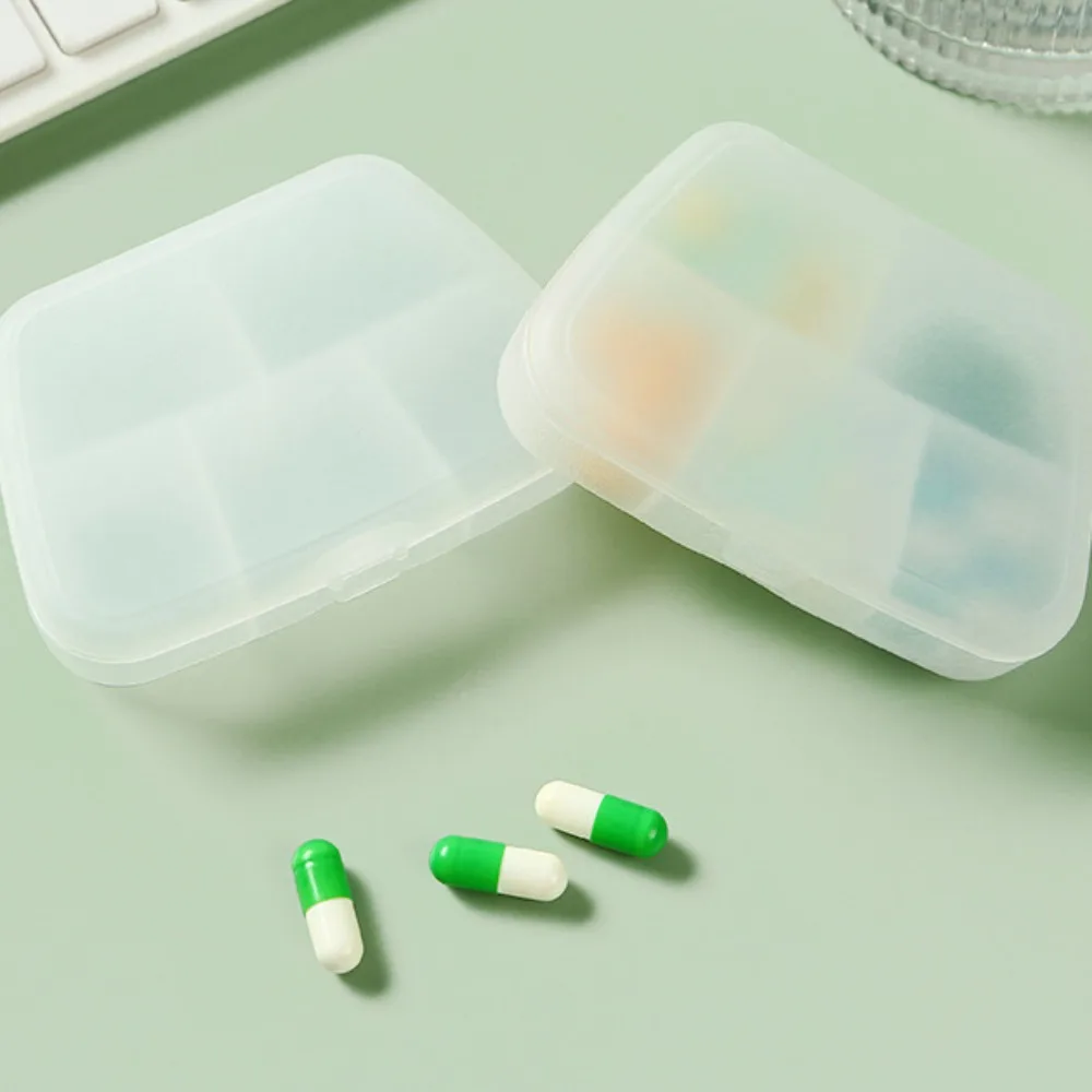 5 Grid Portable Medicine Pill Box Case For Storage Travel Vitamins Tablets Container Plastic Capsules Organizer official-website