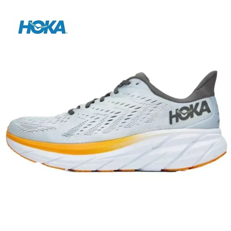 Hoka One One Clifton 8 Hombres Mujeres Zapatillas para correr ultraligeras y flexibles Zapatillas acolchadas para exteriores