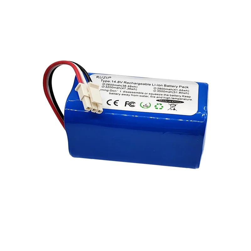 14.4V14.8V 3500 mAh 18650 4S1P بطارية قابلة للشحن ل 360 جهاز آلي لتنظيف الأتربة S5 S7 T90 البطارية