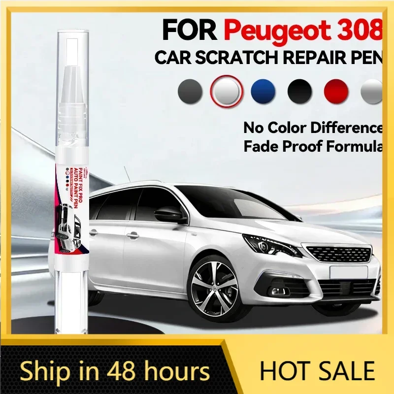 

Ручка-корректор для ремонта лакокрасочного покрытия Peugeot 308 SW GT 2007-2025 T7 T9 P5, средство для удаления царапин, аксессуары для авто, черный/белый