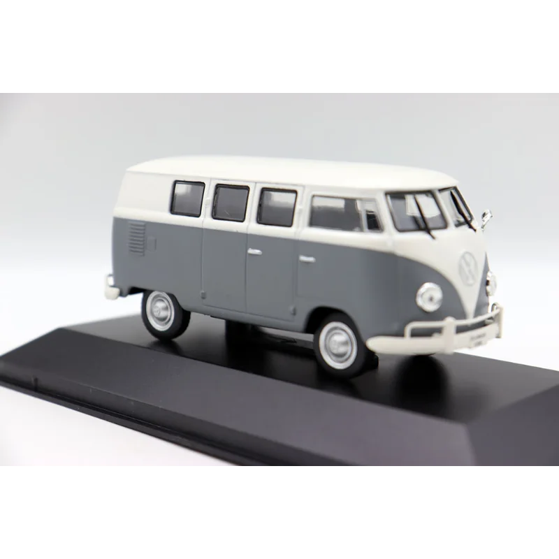 Diecast 1/43 Scale VW Van Alloy Car Model Collectible Toy Gift Souvenir Display Ornament