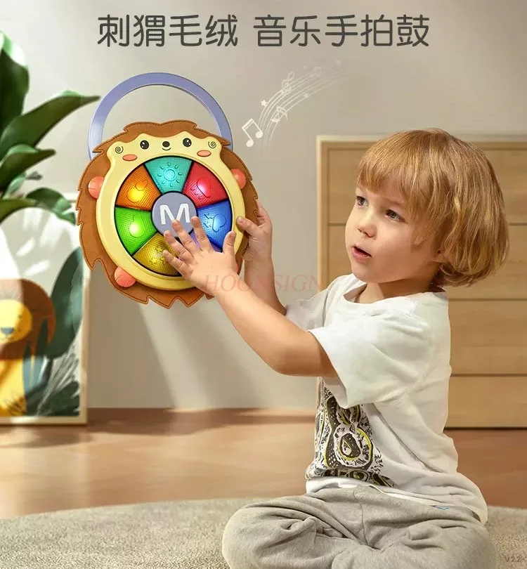 Baby's hand clapping drum Early education Cognitive music clapping drum 3-6-12 Children's educational toys