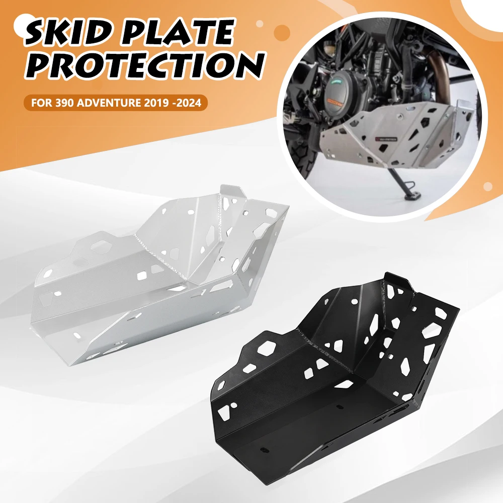 

FOR 390 ADVENTURE 2019 2020 2021 Motorcycle Accessories Engine Protection Cover Chassis Under Guard Skid Plate Protection 390ADV