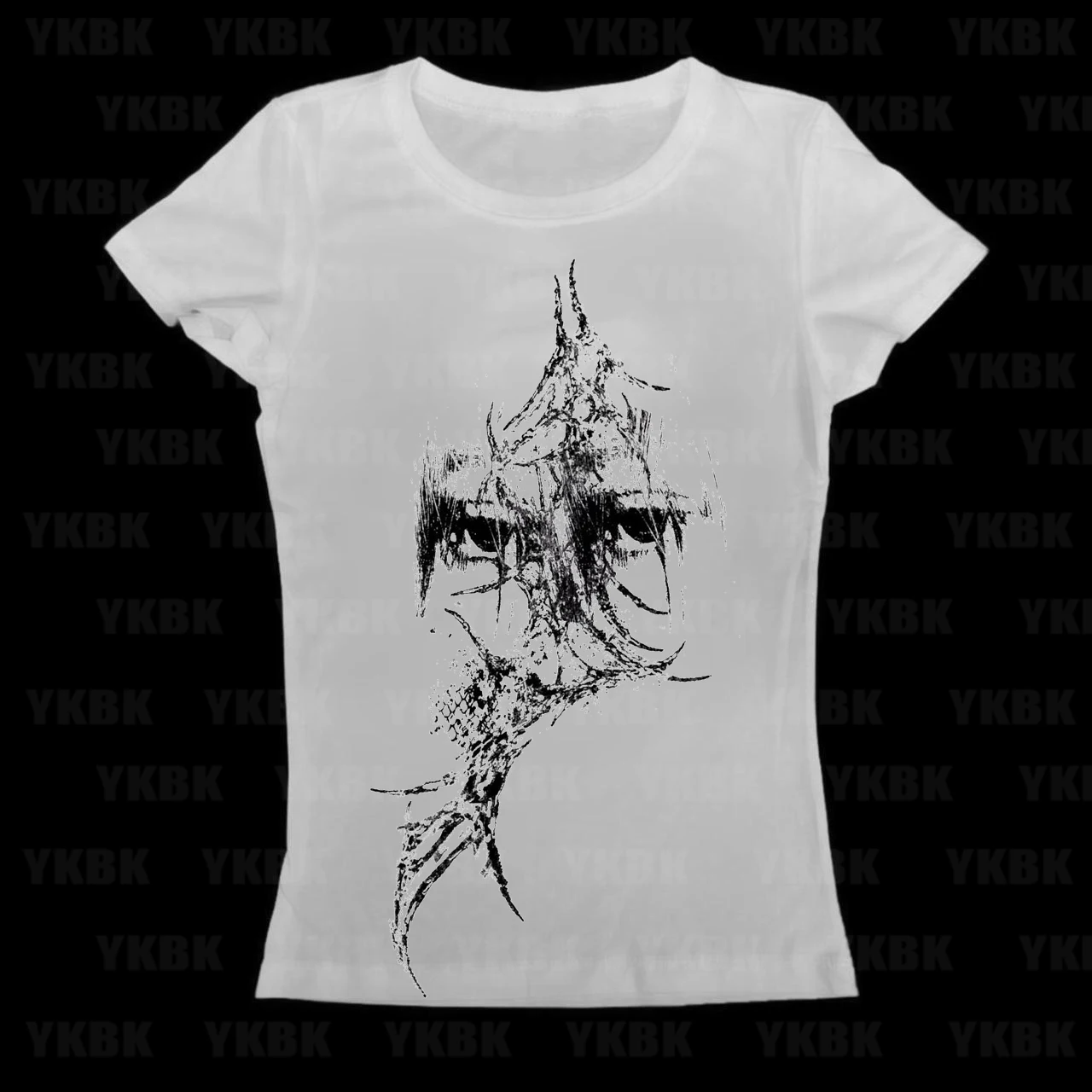 Punk Vintage Short Sleeve Graphic 2000s Y2k Style Graphic Tees Women Slim Baby Tees Crop Tops Spider Sexy Streetwear Emo Girls